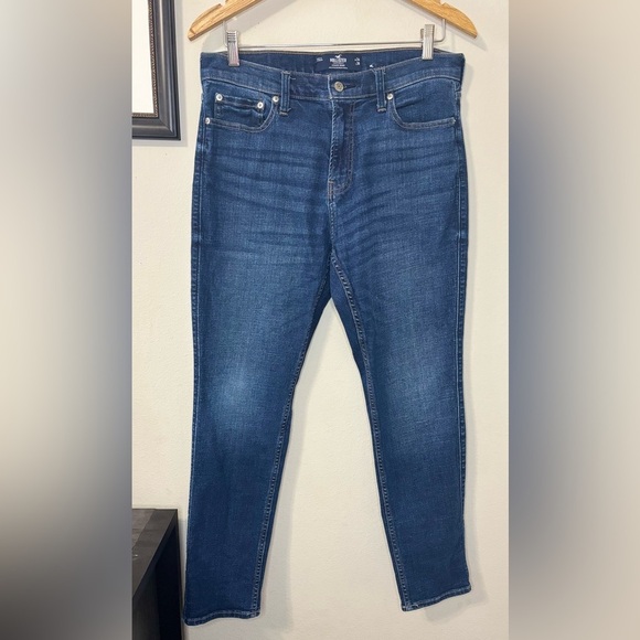 Hollister Men’s Athletic Skinny Advanced Stretch Jeans - Size 34x34 - Picture 1 of 7